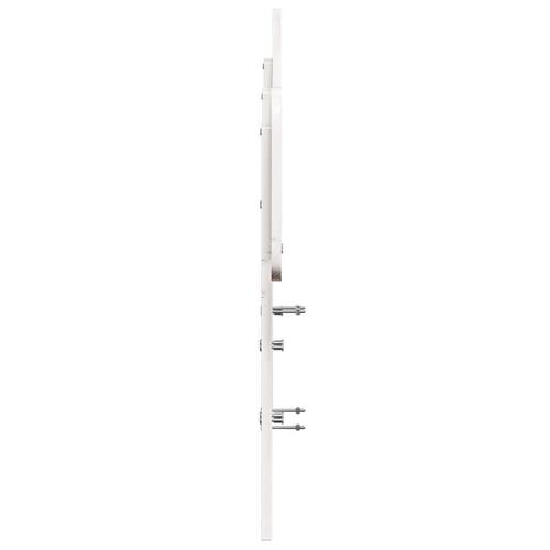 Sengegavl 135 cm massivt fyrretræ hvid