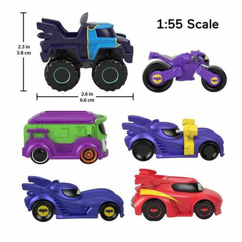 Bil legetøj Fisher Price Batwheels 1:55