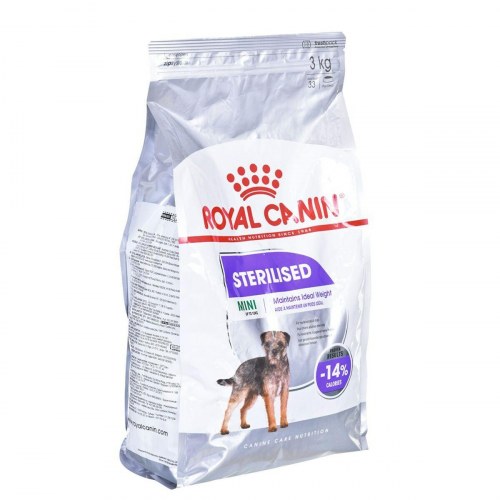 Royal Canin Mini Sterilised - voksen hundefoder, kylling, 3 kg