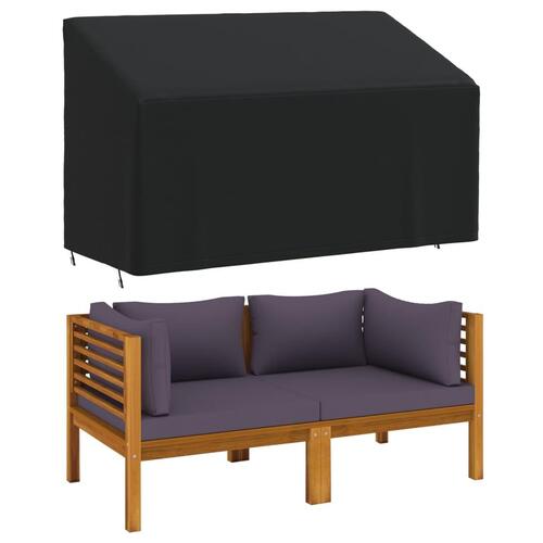 Overtræk 3-pers. bænk 2 stk. 165x70x65/94 cm 420D oxfordstof