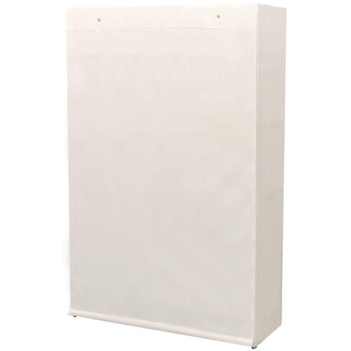 Garderobe stof og fyrretræ 110 x 40 x 170 cm