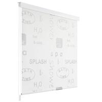 Rullegardin til badeværelse 100x240 cm splash