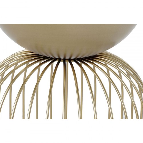 Sofabord i metal - 55,5 × 55,5 × 53 cm - Vintage design