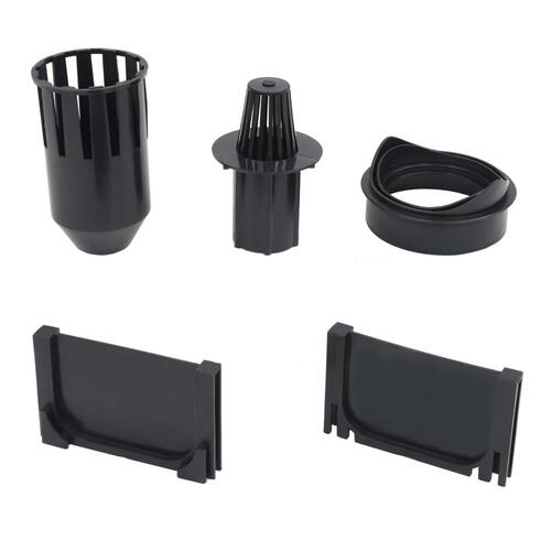 Afvandingskanaler 12 stk. plastik 12 m