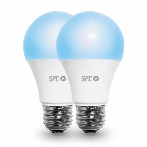 Smart Elpærer SPC Aura 1050 Wifi 10 W E27 75 W 2700K - 6500K (2 uds)