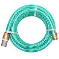 Sugeslange med messingstik 10 m 25 mm grøn