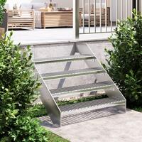 Trappetrin 90x24x7 cm trinrist galvaniseret stål