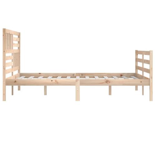 Sengeramme 180x200 cm Super King massivt træ