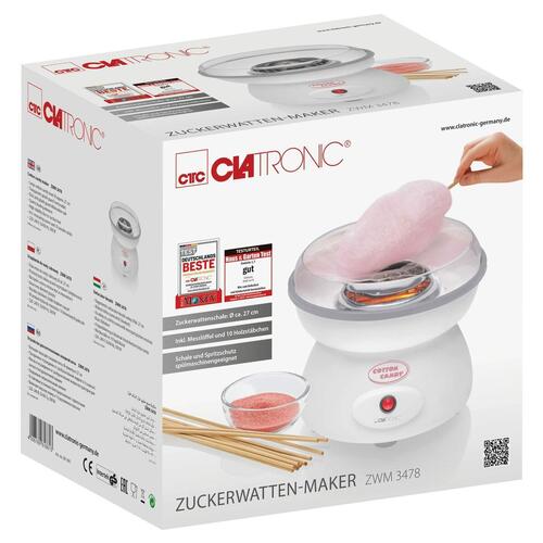 Candyfloss-maskine Clatronic ZWM 3478