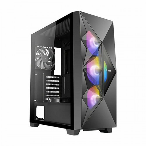 PC kabinet ATX midi-tower Antec - sort med RGB