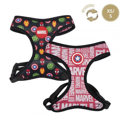 Marvel hundesele - vendbar rød, str. XS