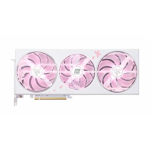 Grafikkort Powercolor RX7800XT 16G-L/OC/SAKURA AMD RADEON RX 7800 XT 16 GB GDDR6