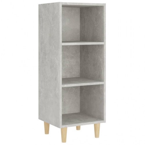 Skænk med 3 rum 34,5 x 32,5 x 90 cm - betongrå