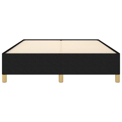 Sengeramme uden madras 140x200 cm stof sort