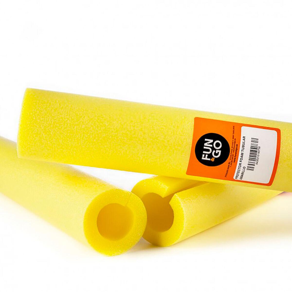 Fun&Go protektor - gul rørformet foam, 20 mm, Ø 50 mm x 2 m
