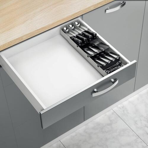 Metaltex justerbar bestikbakke Unifit