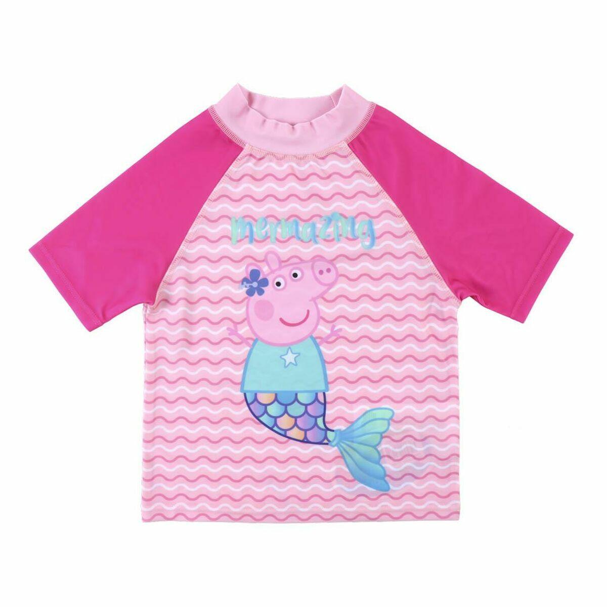 Bade T-shirt Peppa Pig Pink - 4 år