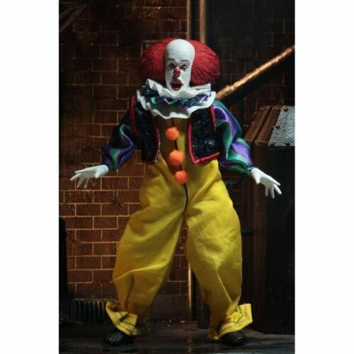Action Figurer Neca IT Pennywise Clothed 1990 Moderne