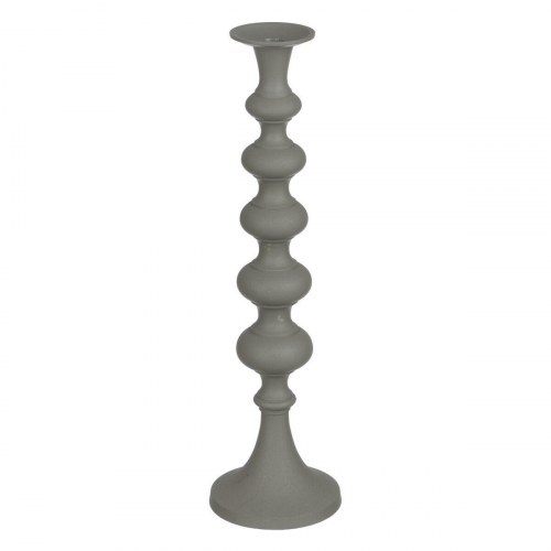 Lyseholder 13 x 13 x 47 cm Aluminium Grøn