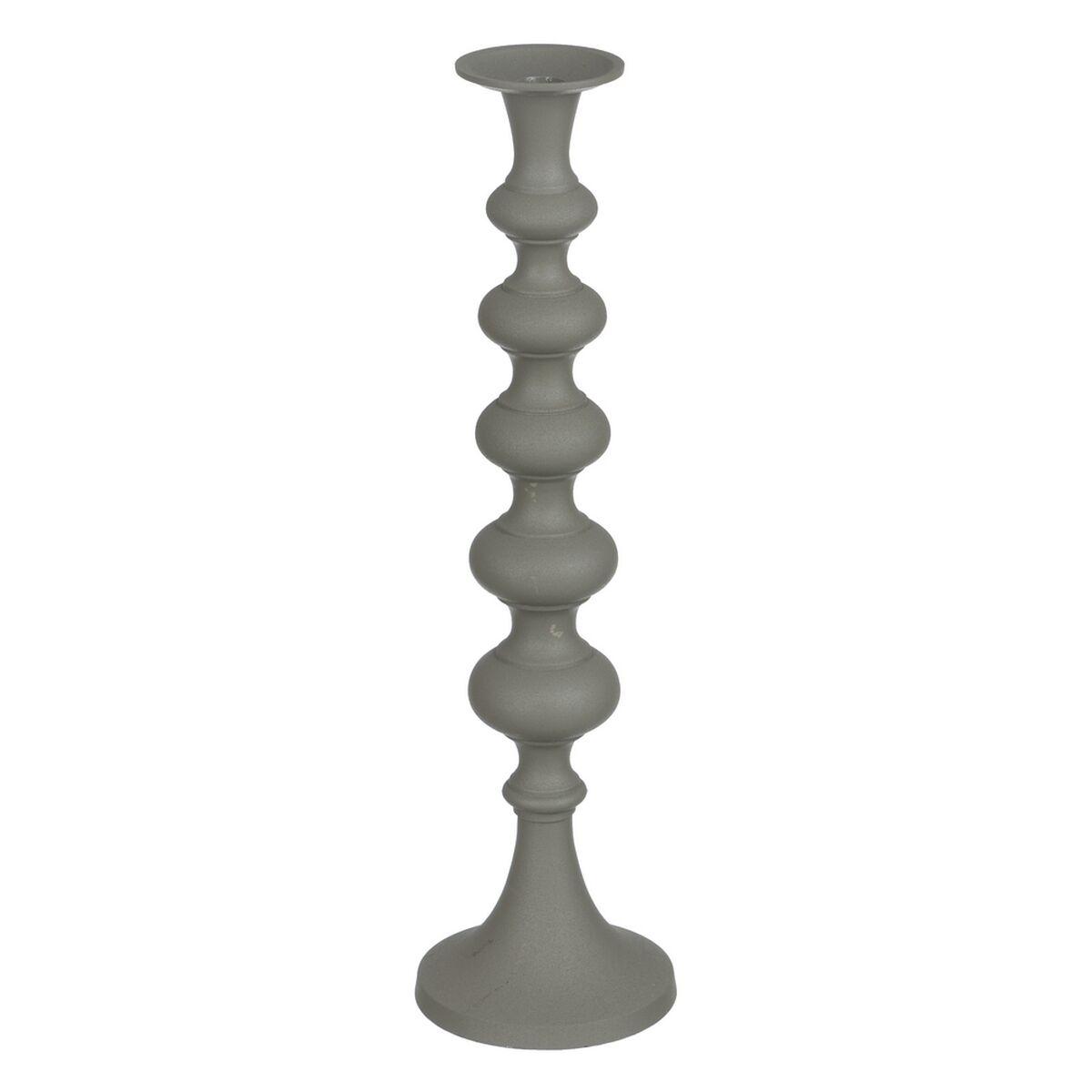 Lyseholder 13 x 13 x 47 cm Aluminium Grøn