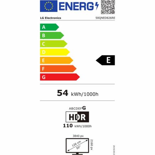 Smart TV LG 50QNED826RE 4K Ultra HD 50" HDR