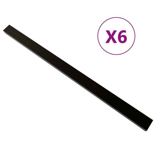 Gulvstrøer til terrasse 6 stk. 170x8,5x4,5 cm WPC sprt