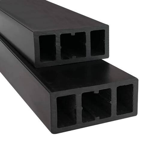 Gulvstrøer til terrasse 6 stk. 170x8,5x4,5 cm WPC sprt