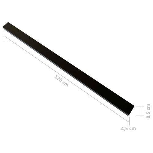 Gulvstrøer til terrasse 6 stk. 170x8,5x4,5 cm WPC sprt