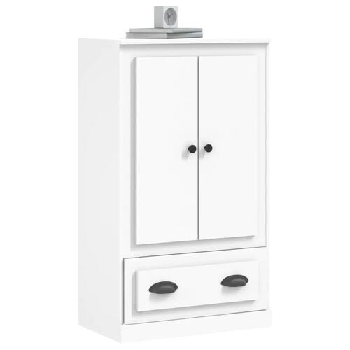 Skænk 60x35,5x103,5 cm konstrueret træ hvid