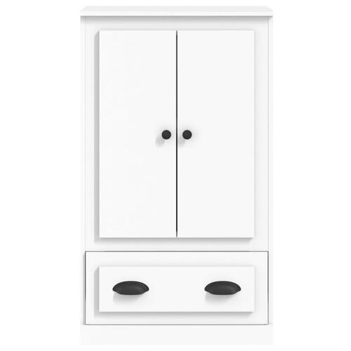 Skænk 60x35,5x103,5 cm konstrueret træ hvid