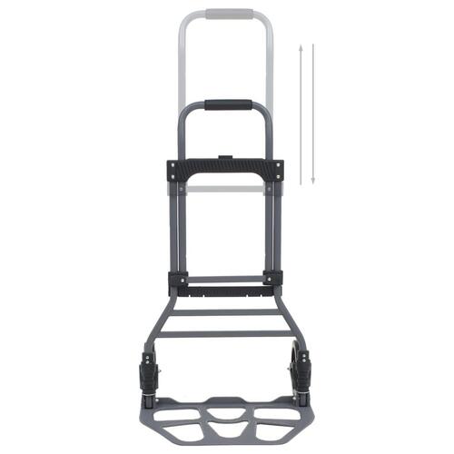 Foldbar sækkevogn aluminium 130 kg