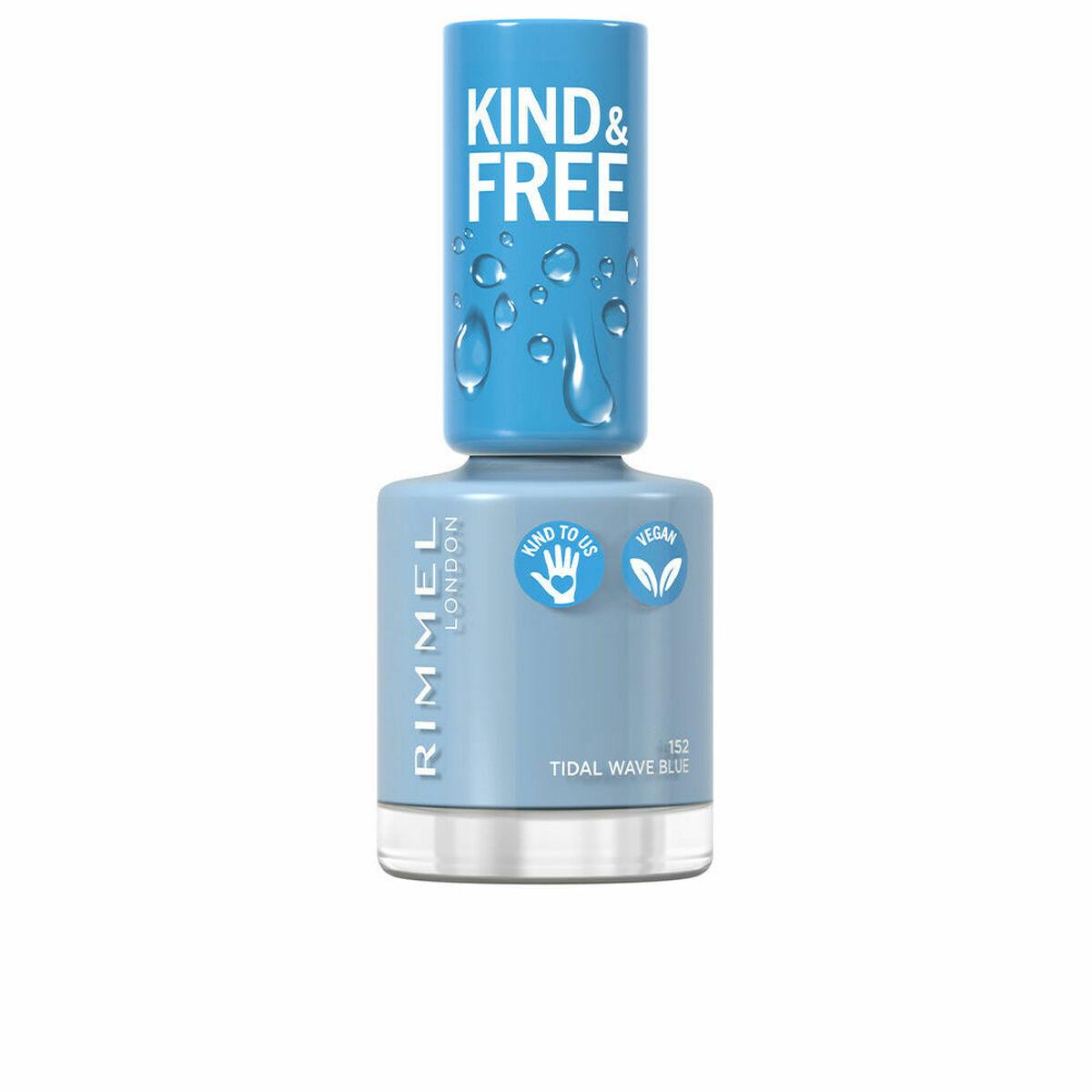 Neglelak Rimmel London Kind & Free 152 Tidal Wave Blue