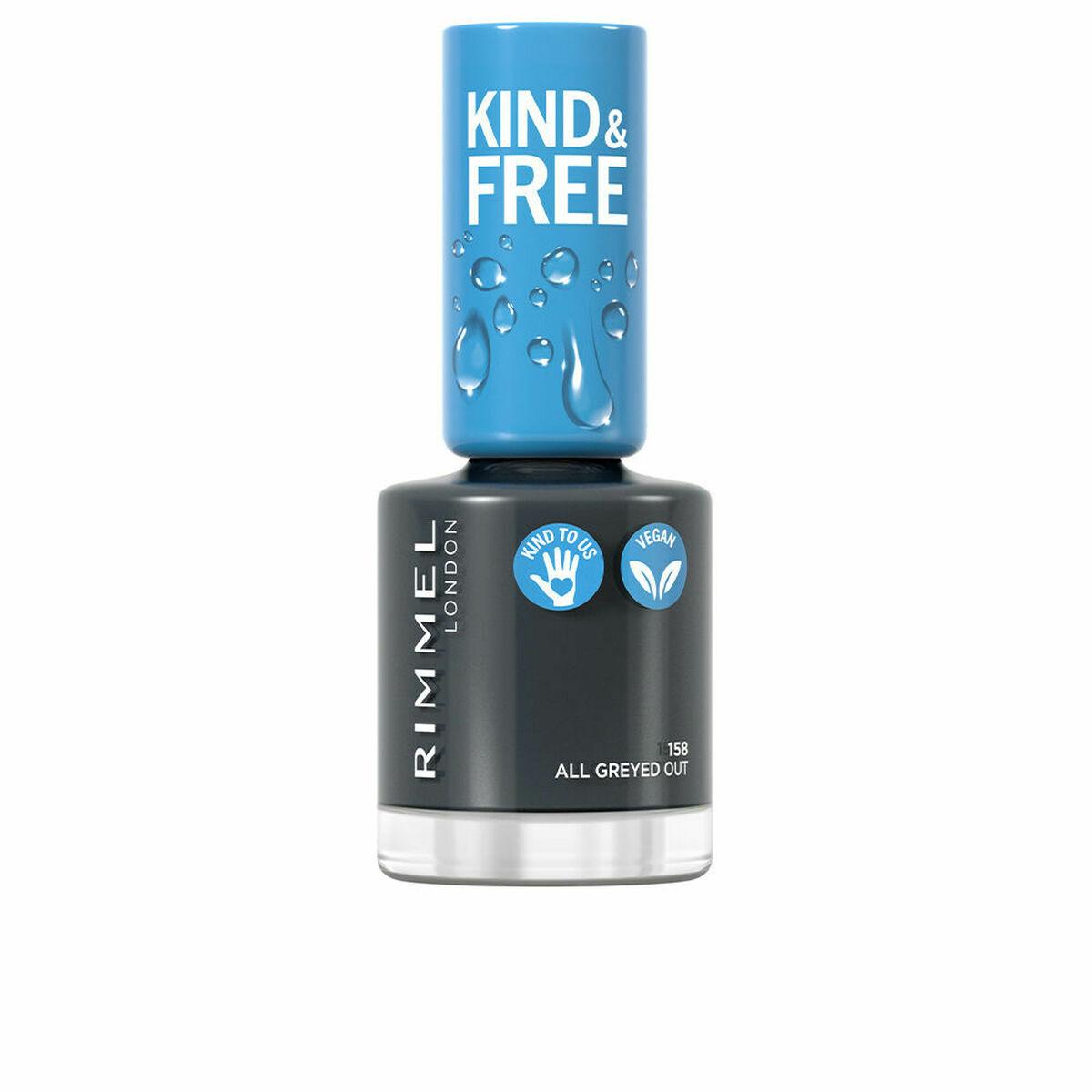 Neglelak Rimmel London Kind & Free 158 All Greyed Out