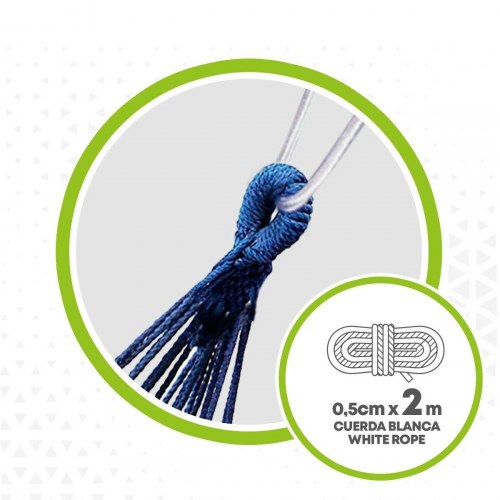 Hængekøje Aktive blå - 200 × 100 cm (pakke med 6)