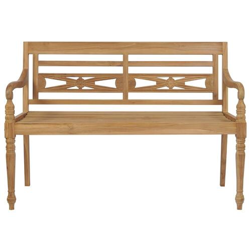 Batavia-bænk 150 cm teak