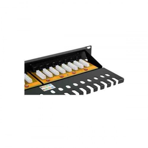 Patchpanel 24-port Cat6 19" - 2LAN