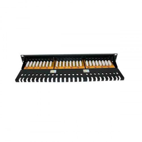 Patchpanel 24-port Cat6 19" - 2LAN
