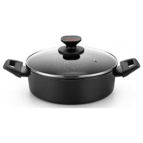 Gryde Monix TITAN ROCK Ø 24 cm Sort