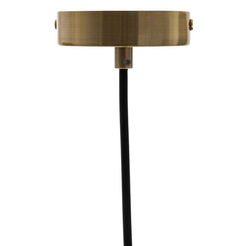 Loftslampe 21 x 21 x 37 cm Gylden Træ Jern 220 V Mangotræ 240 V