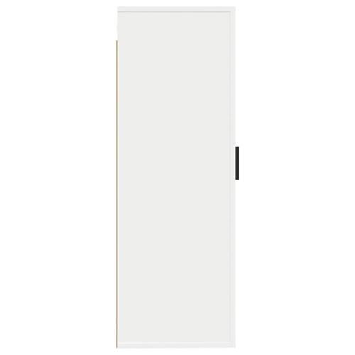 Væghængt tv-skab 40x34,5x100 cm hvid