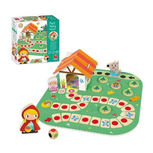 Lærerigt Spil Goula Little Red Ridding Hood 9 Dele