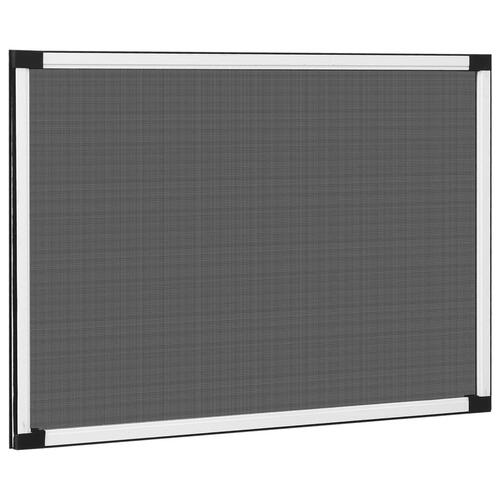 Udvideligt insektnet til vinduer (75-143)x50 cm hvid