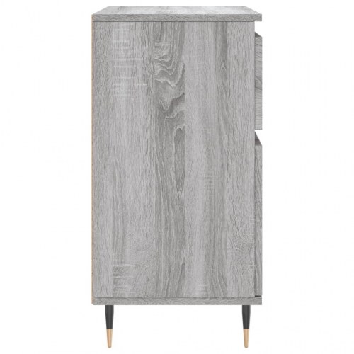 Skænk 60×35×70 cm i konstrueret træ - grå sonoma-eg