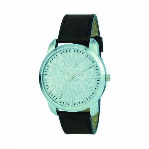 Snooz unisex armbåndsur Saa0044-63 - grå skive, brun rem (Ø 44 mm)