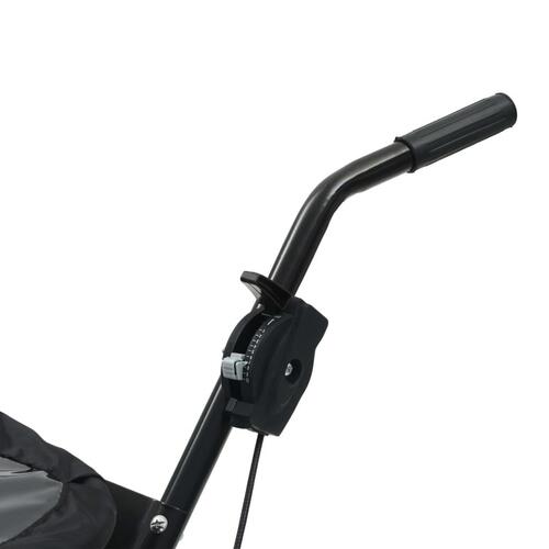 Saltspreder strøvogn PVC og stål 106 x 73 x 76 cm 45 l