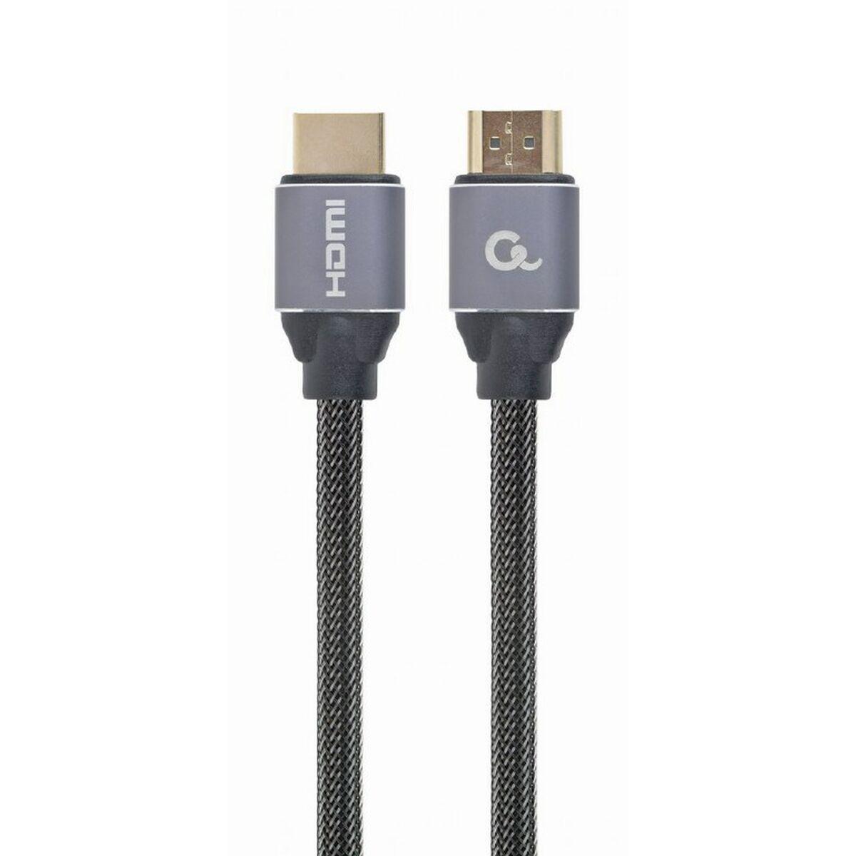 GEMBIRD HDMI-kabel 1 m - HDMI 2.0, han-til-han, grå