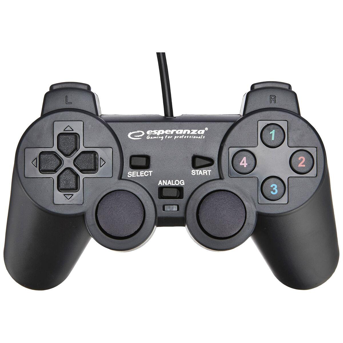 Controller Esperanza Eg102 Usb Sort Playstation