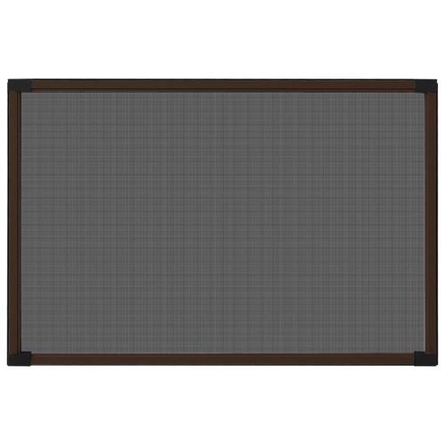 Udvideligt insektnet til vinduer (100-193)x75 cm brun