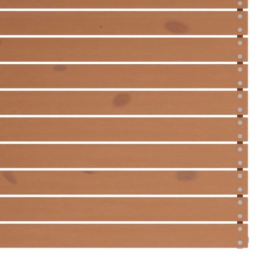 Loungesæt til haven 4 dele massivt fyrretræ gyldenbrun