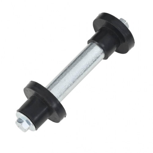 Trillebørshjul med aksel massivt PU 4.00-8 390 mm